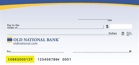 What is the Old National routing number? | Old National Bank