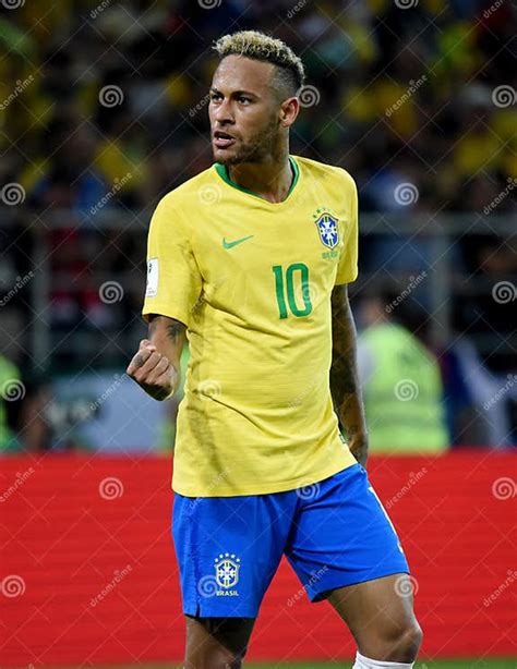 Brazilian Superstar Neymar After The Second Goal In Fifa World Cup 2018