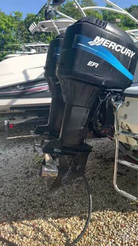 Slightly Used Mercury Efi Outboard Motor For Sale Shipito