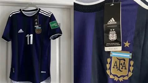 Así Sería La Camiseta Suplente De La Selección Argentina Para El Mundial