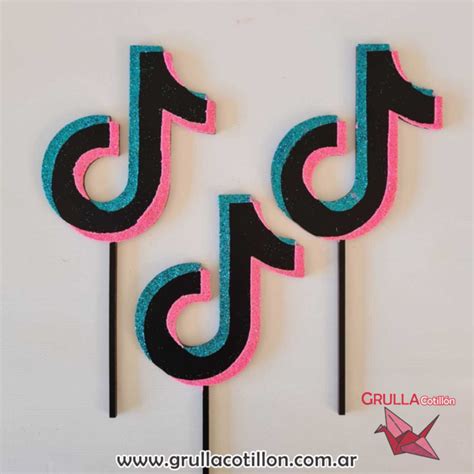 Cake Topper Tik Tok Gibre Comprar En Grulla Mayorista