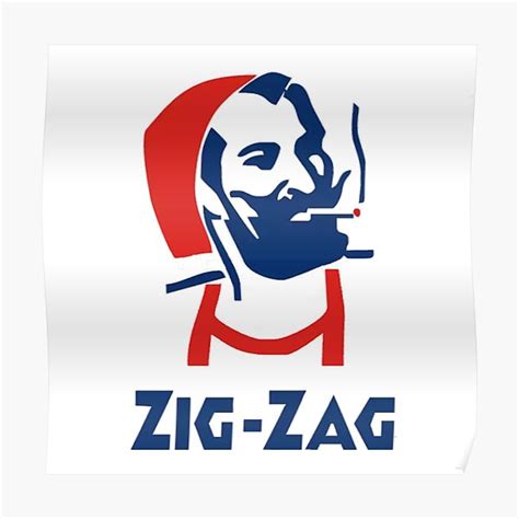 Zig Zag Man Posters Redbubble