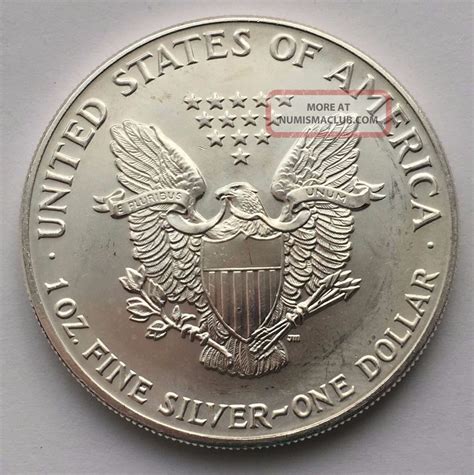 1991 American Silver Eagle Dollar Coin