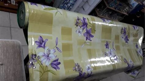 Telas Plásticas Hule Estampada X Metro Con Felpa Verde Pvc MercadoLibre