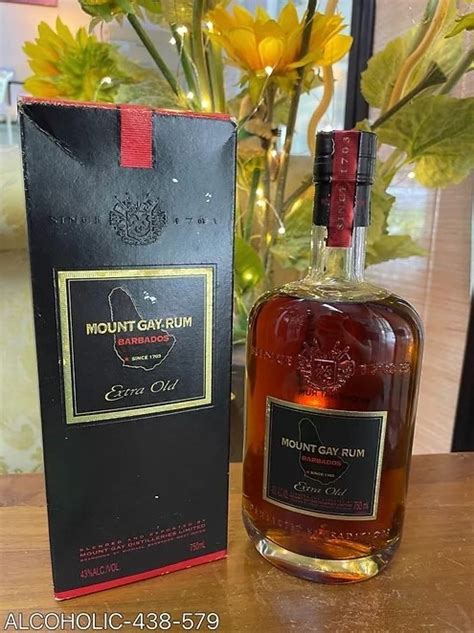 Mount Gay Rum Extra Old 75cl 43 Vol Original Made In Barbados SKU