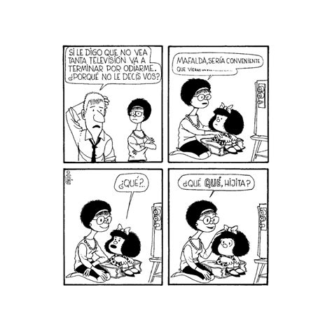 Mafalda Oficial On Twitter Tira Publicada En El Libro Mafalda