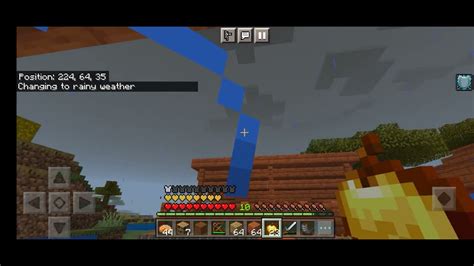 Surrviving In Thunderstorm In Minecraft Minecraft Surrvival Series