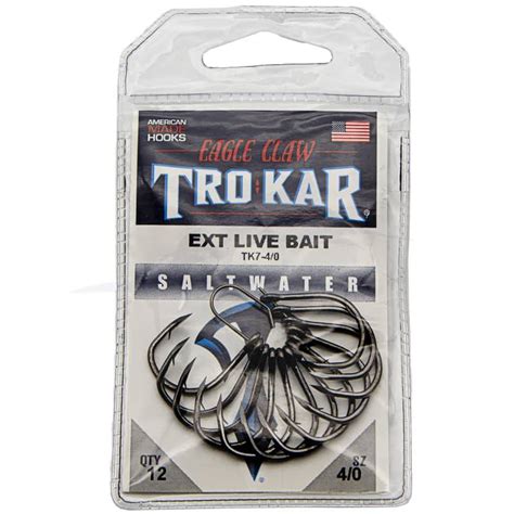 Eagle Claw TK7 Extreme Live Bait Hooks PecheXtreme