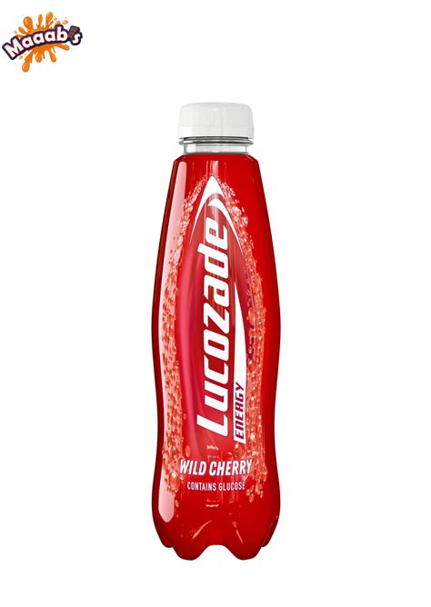 Lucozade Wild Cherry Energy Drink 380ml Maaabs