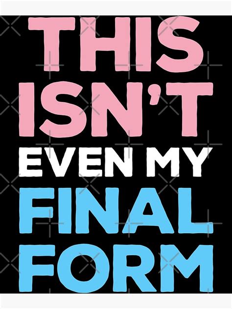 Póster Esta ni siquiera es mi camisa de orgullo gay LGBT de forma final para hombres mujeres