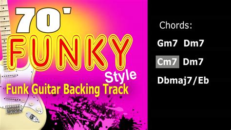 Funk Guitar Backing Track Bpm Highest Quality Youtube