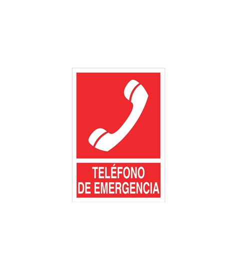 Se Al De Socorro Tel Fono De Emergencia De Texto Y Pictograma Cofan