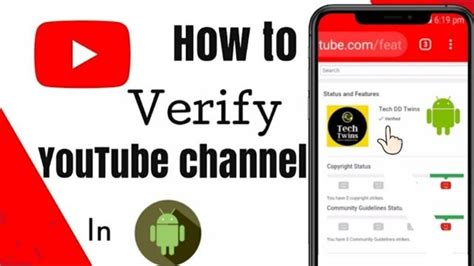 How To Verify Youtube Channel In Android Verify Youtube