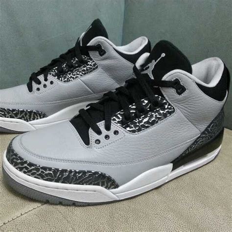 Up Close With The Wolf Grey Air Jordan 3 Sole Collector