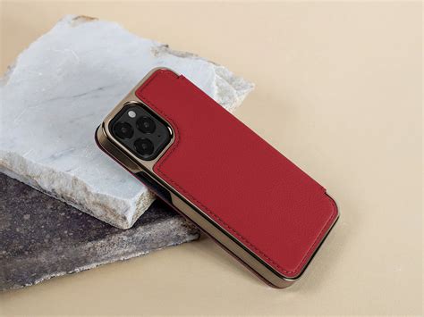 Greenwich Blake Case Luxe Iphone Plus Hoes Rood Leer