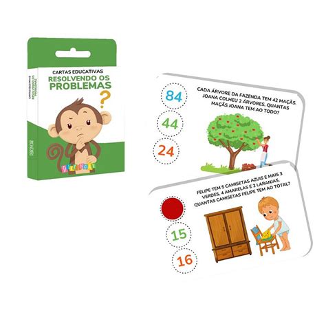 Cartas Educativas Resolvendo Os Problemas Dibrincar Alternativa