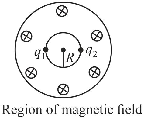 The Figure Shows A Region Containing A Uniform Magnetic Field B Which Is Increasing At The Rate