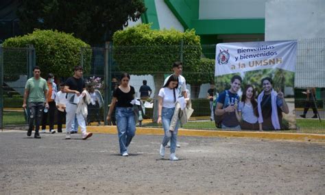 UMSNH Este Lunes Se Aplica Examen De Ingreso A Ingenierías