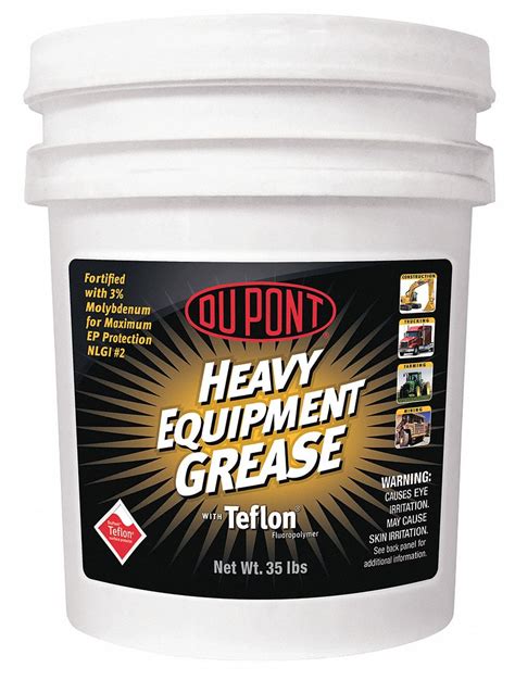 TEFLON Gray PTFE Multipurpose Grease 35 Lb 2 NLGI Grade 35RP29 MS