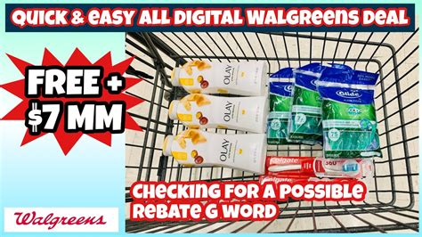 Quick Walgreens Haul Easy All Digital Deal One Last Use Of The Booster Learn Walgreens