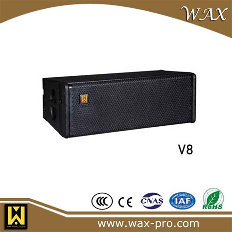 V Dual Inches Two Way Passive Line Array Loudspeaker China Line