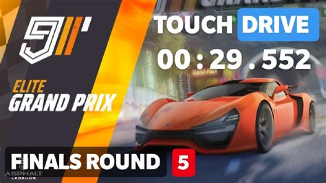 TOUCH DRIVE Asphalt 9 Elite Grand Prix Rome Tiber Cross