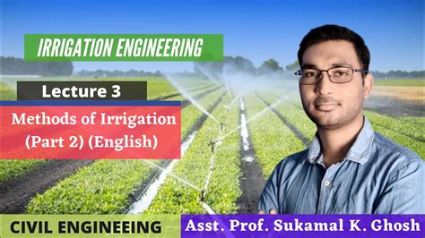 Methods Of Irrigation PART 2 English Irrigation Engineering