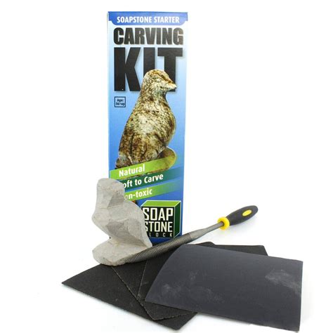 Soapstone Carving Kit - Bird – TheCraftWitch