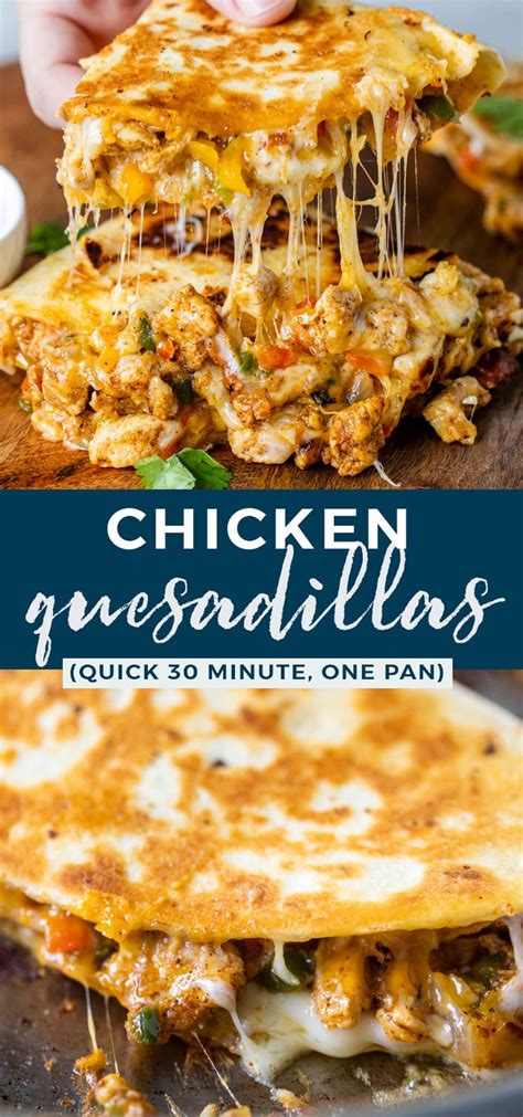 Chicken Quesadillas Gimme Delicious Quesidilla Recipes Quesadilla