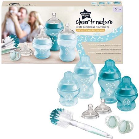 Tommee Tippee Closer To Nature Newborn Starter Set Blue Months