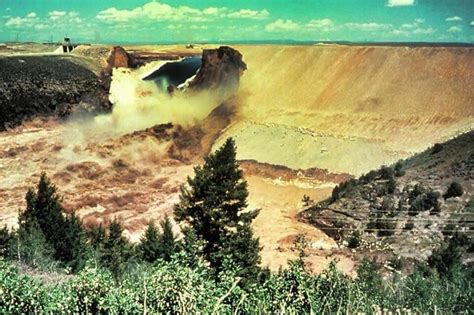 Teton Dam Collapse 6 1976 Teton Dam Tetons Dam