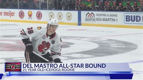 IceHogs Ethan Del Mastro Ready To Head Off To AHL All Star Festivities