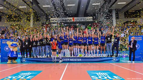 Allianz Mtv Stuttgart Ist Deutscher Meister Im Volleyball L Ssm