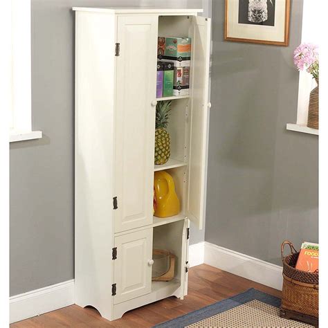 Pine Extra Tall Cabinet Finish White Tall Cabinet Kitchen Cabinet