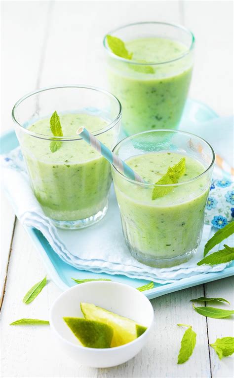 Recette Smoothie vert au St Môret Réduit en sel 750g Recette