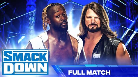 Kofi Kingston Vs AJ Styles Elimination Chamber Qualifying Match