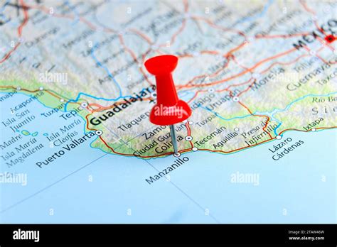 Map Of Manzanillo Hi Res Stock Photography And Images Alamy