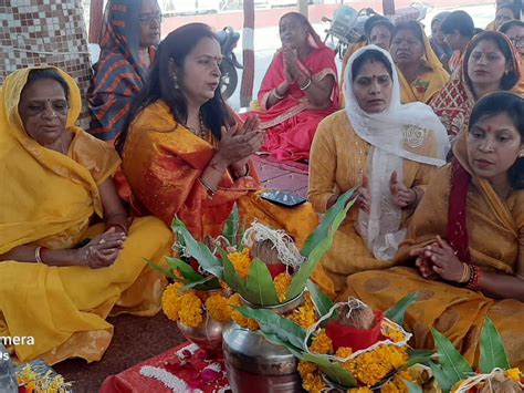 Worship Of Intact Kalash Brought From Shri Ram Temple Ayodhya श्रीराम