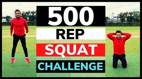 500 Rep Squat Challenge Workout Legs And Booty Burner Fitness