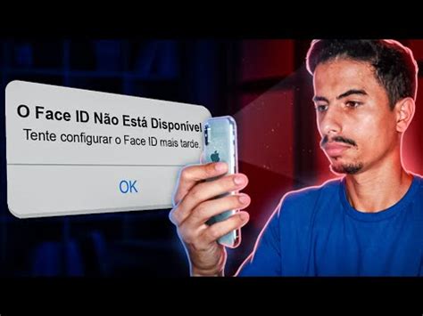 FACE ID NÃO ESTÁ DISPONÍVEL NÃO FUNCIONA no IPHONE APRENDA RESOLVER