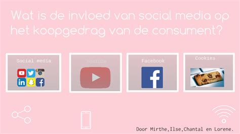 Wat Is De Invloed Van Social Media Op Het Koopgedrag Van De By Lorene De Boer