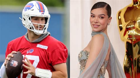 Josh Allen Hailee Steinfeld And Ex Gf Attend Kyle Allens Wedding