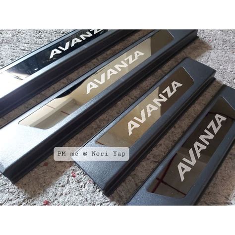 Side Step Sill Toyota Avanza Shopee Philippines