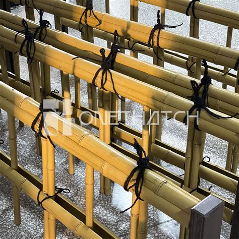 Onethatch® Bamboo Fence Kinkakuji Gaki