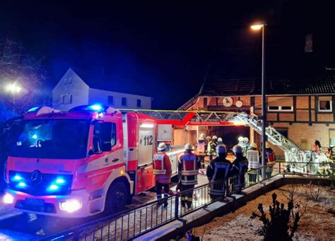 Scheunenbrand Ursache Unklar Einsatzbericht Holle Grasdorf