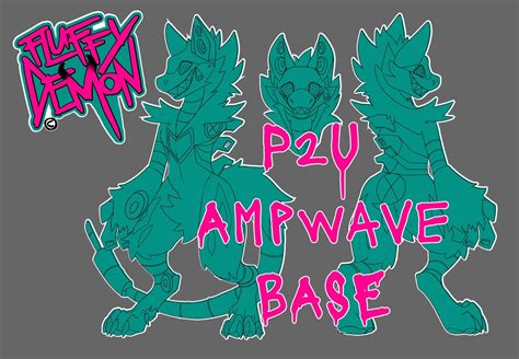 Ampwave Furry Art Base Ref Sheet Etsy Canada