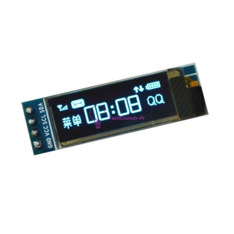 IIC I2C 0 91 128x32 Blue OLED LCD Display Module DC 3 3V 5V FOR AVR