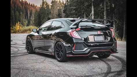 Ark Performance Dt S Exhaust On My 2018 Honda Civic Hatchback Sport Fk7 Youtube