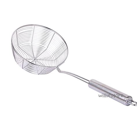 Stainless Steel Deep Wired Strainer Spider Strainer Wire Skimmer Deep