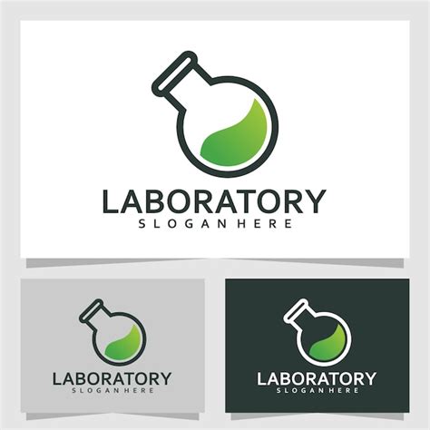 Premium Vector Laboratory Logo Vector Design Template